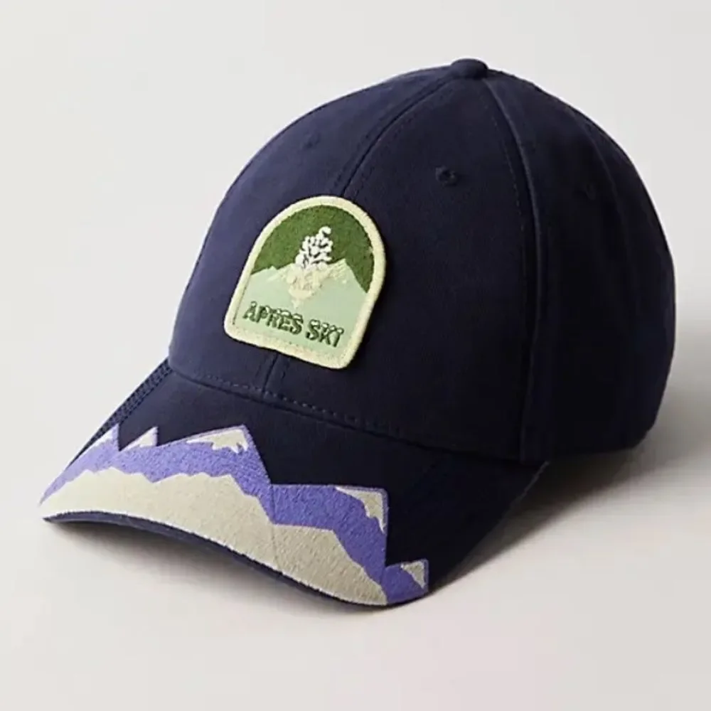 AMERICAN NEEDLE  Apres Ski Baseball Cap - Navy from Free People Movement